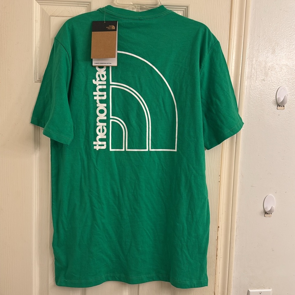 The North Face Short-Sleeve Outline Logo Tee Shirt - Picture 3 of 8